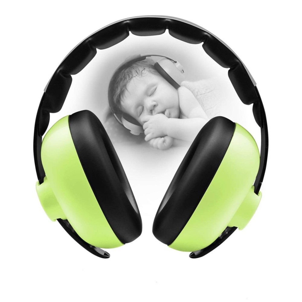 BBTKCARE Baby Ear Protection Noise Cancelling HeadPhones for Babies for 3 Months to 3 Years (Green)