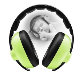 BBTKCARE Baby Ear Protection Noise Cancelling HeadPhones for Babies for 3 Months to 3 Years (Green)