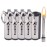 SURVIVE Permanent Match, Pack of 5, The Forever Lighter, Emergency Waterproof Fire Starter Striker Set, Metal Keychain Unlimited Strike Anywhere Stick