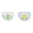 NUK Cute-as-a-Button Glow-in-The-Dark Orthodontic Pacifiers, Boy, 0-6 Months, 2-Pack