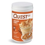 Quest Nutrition Cinnamon Crunch Protein Powder, 20g Protein, 2g Net Carb, 1g Sugar, Low Carb, Gluten Free, 1.6 Pound, 24 Servings
