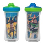 The First Years Disney/Pixar Toy Story Insulated Hard Spout Pack of Sippy Cups for Toddlers, 9 Ounce (Pack of 2)