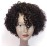 HUA Short Curly Human Hair Wigs for Black Women 8 inch Short Curly Wigs for Black Women No Lace Front Human Hair Wigs (WIG P4/27)