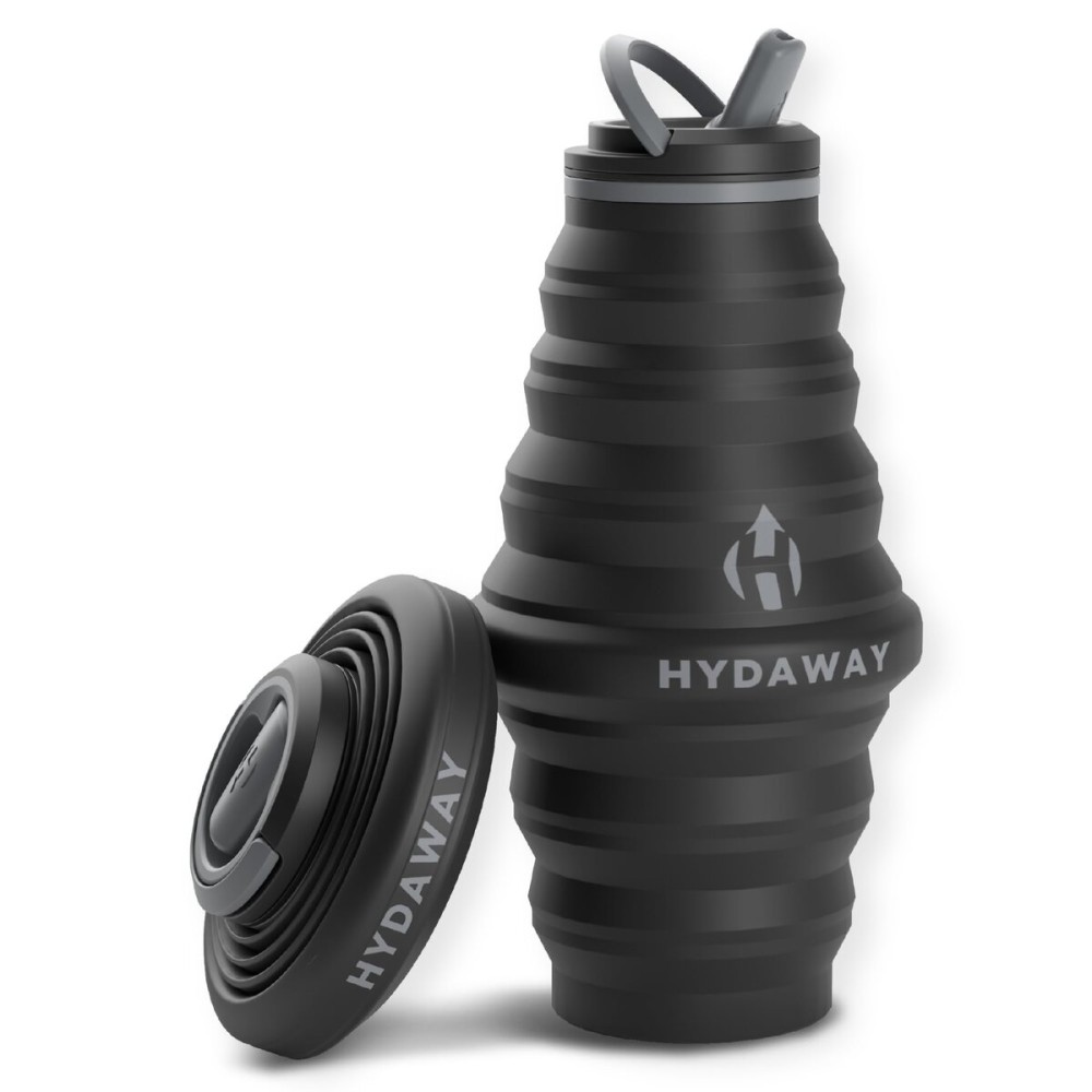 HYDAWAY 25oz Collapsible Water Bottle - BPA-Free, Leakproof, Lightweight, and Space-Saving - Perfect for Hiking, Travel, and All-Day Hydration