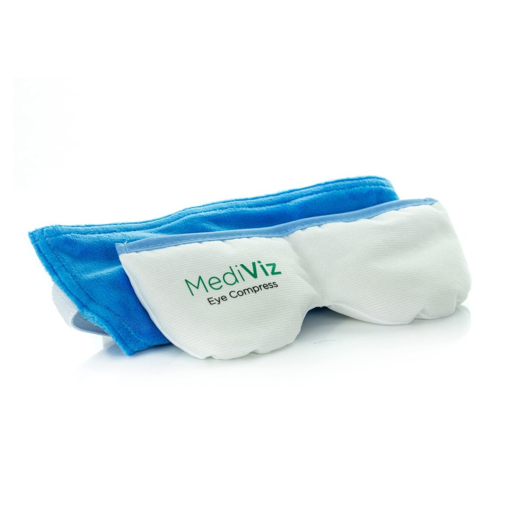 Warm Compress Eye Mask - Moist Heat Compress for Irritated Eyes and Eyelid Lumps and Bumps