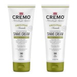 Cremo Barber Grade Sage & Citrus Shave Cream, Astonishingly Superior Ultra-Slick Shaving Cream Fights Nicks, Cuts and Razor Burn, 6 Fl Oz (2 Pack)