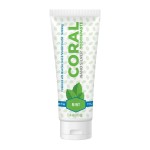 Coral Nano Silver Mint Toothpaste, Natural Fluoride Free Teeth Whitening Toothpaste, Coral Calcium Nano Silver Infused SLS Free - 4 Ounces