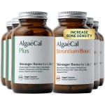 ALGAECAL - Bone Builder Pack for Bone Density, Clinically Supported Plant Based Calcium Supplements & Strontium, Vitamins K2, D3, Magnesium & 16 Minerals, 3-Month Supply, Made in USA