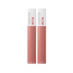 Maybelline New York Superstay Matte Ink Un-nude Liquid Lipstick, Poet, 0.34 Fluid Ounce (Pack of 2)