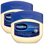 Vaseline Petroleum Jelly Value-Size 2-Pack - Dermatologist Recommended Skin Protectant, Healing Ointment for Beauty & Personal Care, 13 Oz Ea