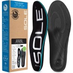 SOLE Active Thick + Met Pad Insoles - Custom Moldable Orthotic Support for Any Arch Type, Plantar Fasciitis Relief - Mens Size 13/Womens Size 15, 1 Pair