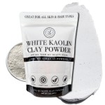 Bare Essentials Living - White Kaolin Clay Powder (2 lb) 100% Natural White Powdered Clay for Seed Bombs, White Clay Mask, DIY Spa, Soap, Bath Bomb, Deodorant, Can be Used as Kaolin Clay for Gardening