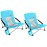 Nice C Low Beach Chair, Beach Chairs for Adults 2 Pack, Sling, Folding, Portable, Concert, Kids, Boat, Sand Chair with Cup Holder & Carry Bag (2 Pack of Blue)