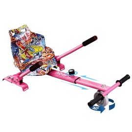Hiboy HC-01 Hoverboard Kart Seat Attachment Accessory for 6.5 8 10 Two Wheel Self Balancing Scooter
