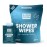 Super Fresh Body Wipes, Large Unscented Shower Wipe for Adults Men Women Kids, Personal Hygiene Cleansing Cloth Enriched with Aloe and Vitamin E, Individually Wrapped 10 Pack, Travel Essentials