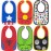 Marvel Avengers Baby Boys\' Bibs 6 Pack Spiderman Hulk Thor Iron Man Captain America