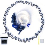 Drasry 3/8 Saltwater Fishing Cast Net for Bait Trap with Heavy Lead Sinkers Fish Throw Net. Size 3ft/4ft/5ft/6ft/7ft/8ft/9ft Radius Freshwater (Mono Lines Cast Net, 5FT(150cm) Radius)