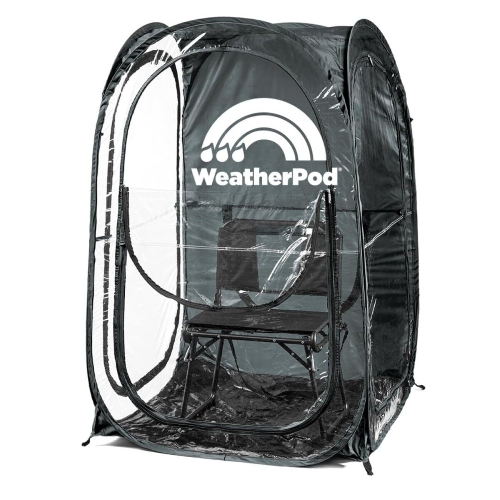 Under the Weather MyPod XL - Pop-Up Weather Pod, Protection from Cold, Wind and Rain - Black