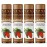 Badger Creamy Cocoa Cocoa Butter Lip Balm, Long Lasting Hydrating Lip Moisturizer, Fair Trade, Large Size Stick, 100% Organic Lip Care, 4-pack