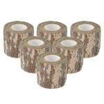 EAmber Camo Wrap Tapes Camouflage Form Wrap 1.96\'\' x 177\'\' Military Army Hunting Self-Adhesive Protective Bandage for Flashlights,Bicycle