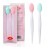 Lip Scrub Brush,Lip Scrubber Exfoliator,Double-Sided Silicone Lip Exfoliating Tool,Gentle Lip Exfoliator Scrubber Brush for Smooth,Soft,Bright,and Healthy Lips(2 PCS)