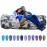 AlphaBeing Inflatable Lounger - Best Air Lounger for Travelling, Camping, Hiking - Ideal Inflatable Couch for Pool and Beach Parties - Perfect Air Chair for Picnics or Festivals