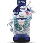 Optivida Colloidal Silver Liquid for Immune Support - Premium 10PPM Nano Silver Hydrosol Liquid Supplement for Daily Wellness, Natural Silver Water for Adults & Kids, Non-GMO, Gluten-Free (16 Oz)