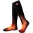 Rabbitroom Men Women\'s Heated Socks, 4000mAh Rechargeable Battery Powered, 3 Temperature Levels 10Hour Warmth, Electric Thermal Foot Warmers for Sports Outdoor Skiing Hunting Camping