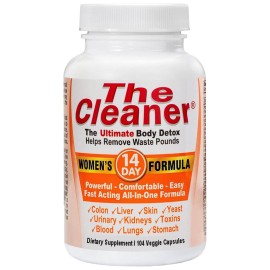 Century Systems The Cleaner Detox, Powerful 14-Day Complete Internal Cleansing Formula for Women, Support Digestive Health, 104 Vegetarian Capsules
