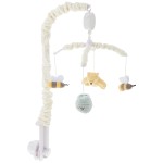 Disney Winnie The Pooh Classic Pooh Ivory, Sage, Butter Musical Mobile with Hunny Pot and Bees, Ivory, Sage, Butter, Brown