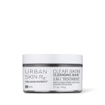 Urban Skin Rx Clear Skin 3-in-1 Daily Treatment Cleansing Bar, Exfoliator + Clarifying Mask, Reduces Excess Oil, Clears Clogged Pores, Improves Appearance of Blemishes & Prevents Breakouts, 3.7 Oz