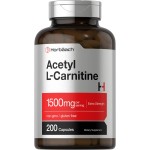 Horbach Acetyl L-Carnitine 1500mg | 200 Capsules | Extra Strength Supplement | Non-GMO & Gluten Free