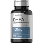 Horbach DHEA 100mg | 200 Capsules | Supplement for Men and Women | Non-GMO, Gluten Free