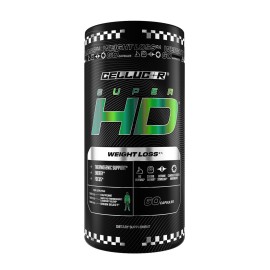 Cellucor SuperHD Thermogenic Fat Burner Weight Loss Supplement, Appetite Suppressant, & Energy Booster Capsimax, Green Tea Extract, 160mg Caffeine & More 60 Capsules (Packaging May Vary)