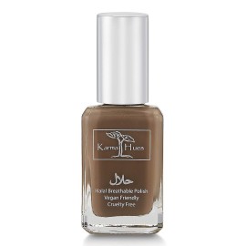 Karma Naturals Certified Halal Nail Polish - Breathable & Water Permeable, Wudu Friendly (Salena)