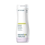 ATTITUDE Body Wash for Sensitive Skin with Oat and Chamomile, EWG Verified, Dermatologically Tested, Vegan, 16 Fl Oz