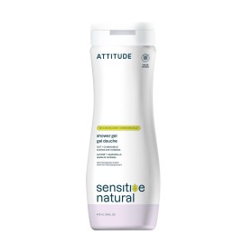ATTITUDE Body Wash for Sensitive Skin with Oat and Chamomile, EWG Verified, Dermatologically Tested, Vegan, 16 Fl Oz