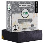 360Feel Pine Tar Bar Soap - Made in the USA - Castile Handmade, All-Natural, Cold-Processed - Infused with Pine Tar for Relaxation & Calm - Rich, Creamy Lather - (5oz)