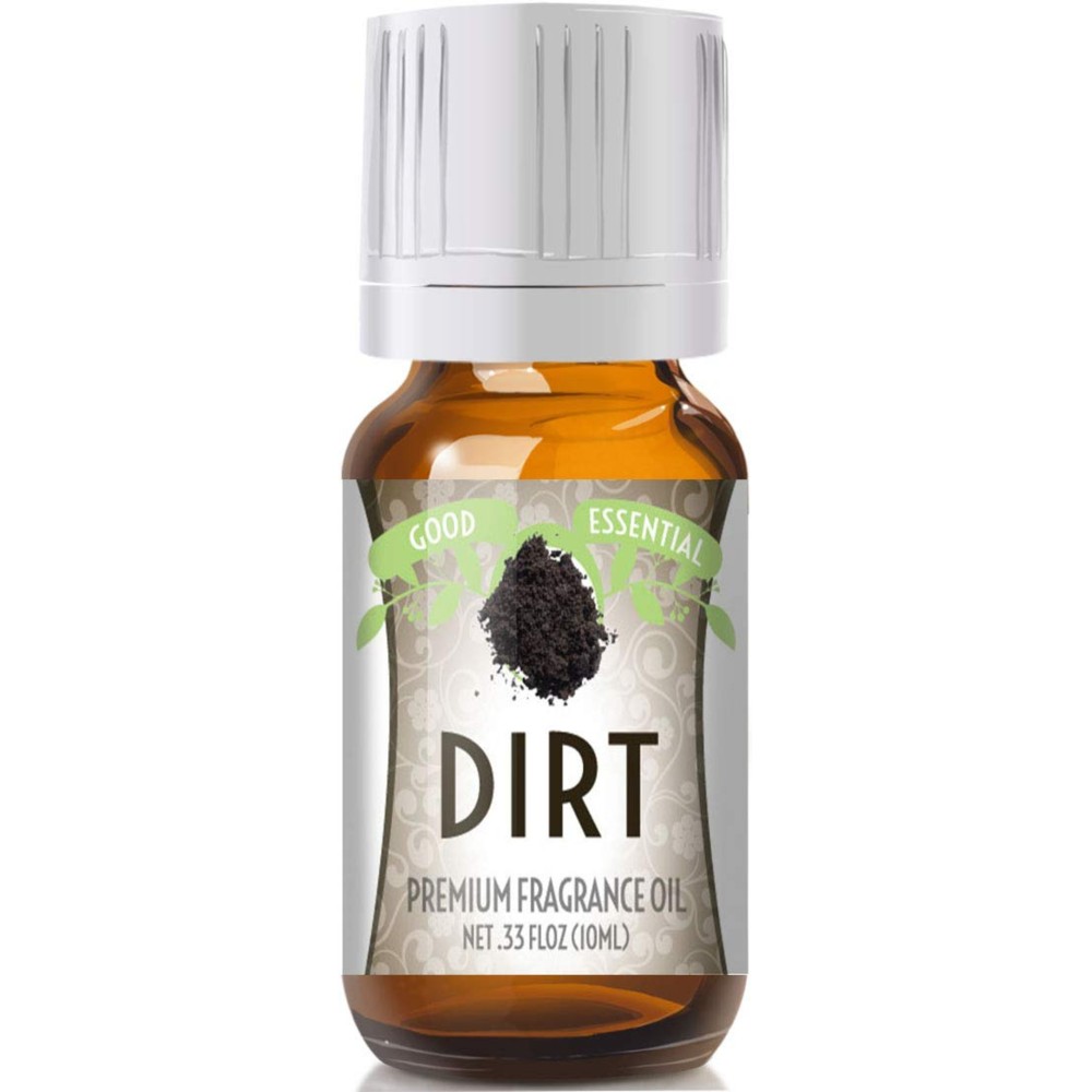 Good Essential Professional Dirt Scent Fragrance Oil 10ml for Diffuser, Candles, Lotions, Perfume, 0.33 fl oz - Soap & Candle Making