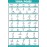 Palace Learning QuickFit Yoga Position Exercise Poster - Yoga Asana Poses Chart - Laminated, 18 x 24