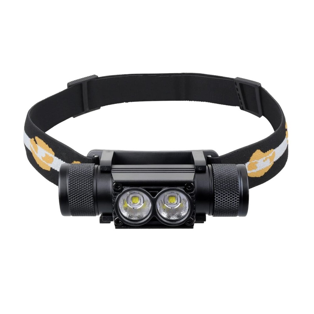 sofirn Headlamp, 1200 Lumen Rechargeable Head Lamp with Two Bright LEDs, Waterproof Headlight for Adults, for Camping, Running, Hiking, Emergency, Outdoor, Hard Hat