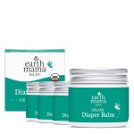 Earth Mama Organic Diaper Balm 2-Ounce | Diaper Cream for Baby | EWG Verified, Petroleum & Artificial Fragrance-Free with Calendula for Sensitive Skin (4-Pack)