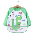 JNINTH Baby Bibs Waterproof and Wipeable-Eat and Play Smock Apron(6-36 Months)