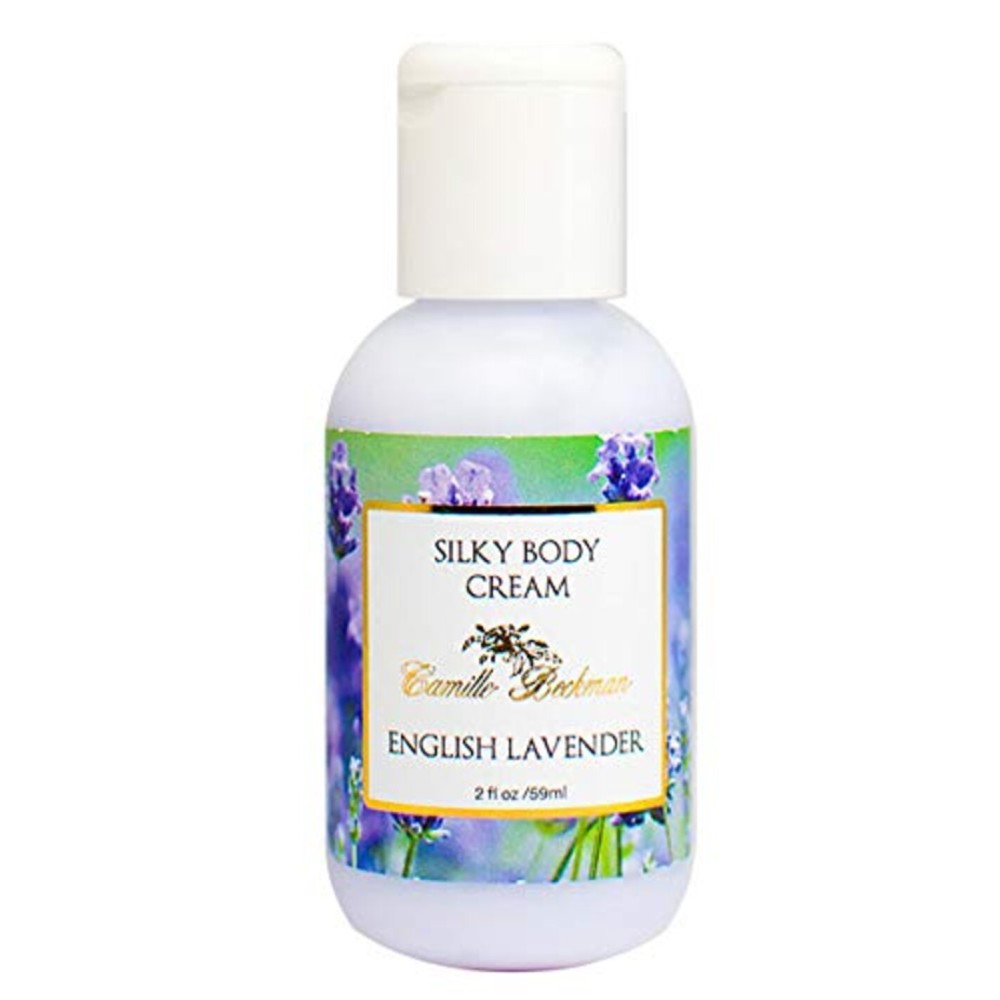 Camille Beckman Silky Body Cream, English Lavender, 2 Ounce