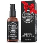 Viking Luxury After-Shave Balm - Soothes Face, Moisturizes After Shaving, Eliminates Razor Burn - Sandalwood Scent