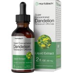 Horbach Dandelion Root Extract Supplement | 2 fl oz | Super Concentrated | Alcohol Free Liquid Tincture | Vegetarian, Non-GMO, Gluten Free