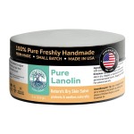 ProSeed Handmade Pure Lanolin Cream - Unrefined Balm for Moms, Baby Care & Nursing - Gentle Moisturizer for Dry Skin, Lips, Hands & Face - Petroleum-Free, 8oz