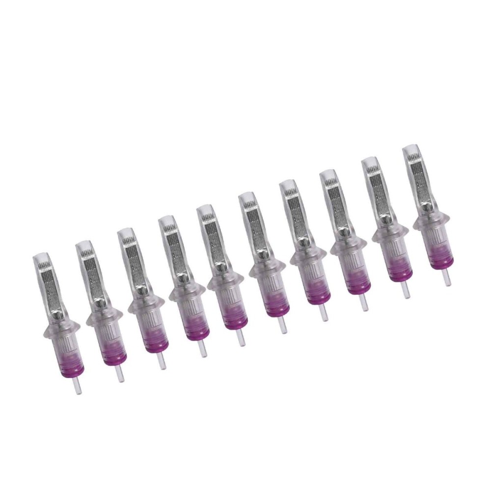 BIGWASP 50pcs Assorted Disposable Cartridge Tattoo Needles Curved Magnum Mixed 7RM 9RM 11RM 13RM 15RM (50pcs 12 Standard RM)