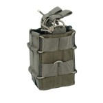 EXCELLENT ELITE SPANKER Tactical Molle Single/Double Open-Top Mag Pouch for M4 M14 M16 AR15 G36 Magazine(B Double-Ranger Green)