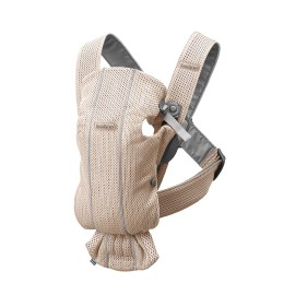 BabyBjrn Baby Carrier Mini, 3D mesh, Pearly Pink